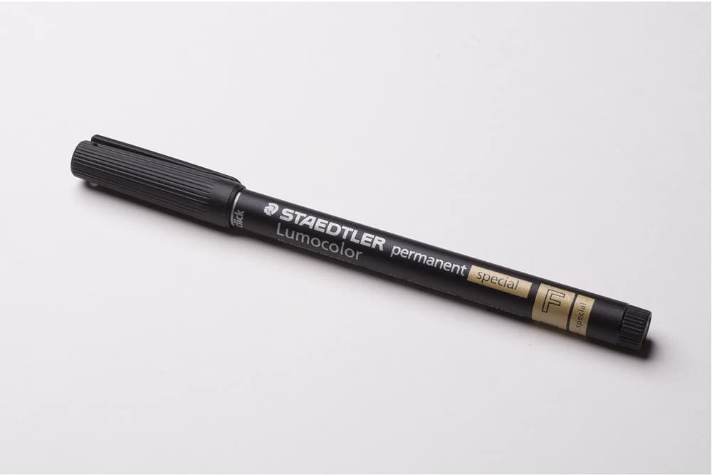 STAEDTLER 319 F-9 Lumocolor Special Permanent Marker, Medium 0.6 mm - Black (Pack of 10), 1 count (Pack of 10) - Image 4