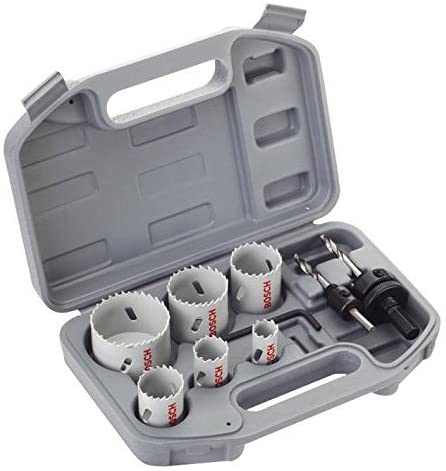 Bosch 2608580803 Plumbers Holesaw Set, Grey