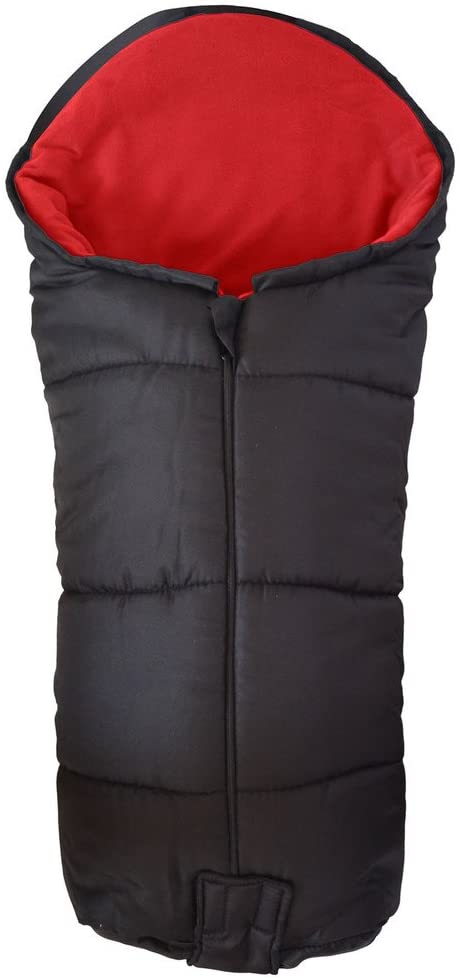 Deluxe Footmuff/Cosy Toes Compatible with iCandy Peach Pushchair Red