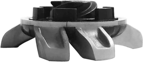 SOFTSPIKES Silver Tornado Cleat (FTS 3.0), Silver/Black, Bag of 1 set - Image 4
