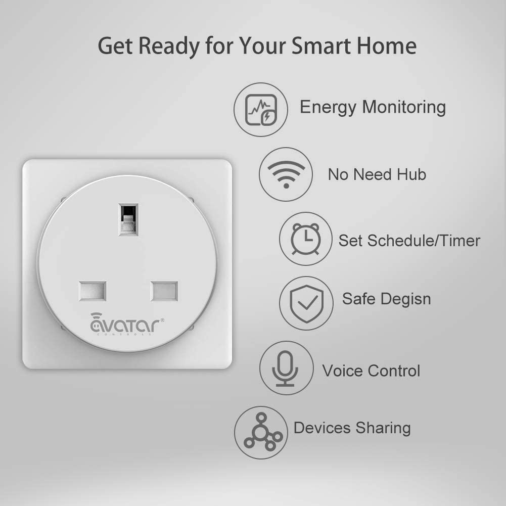 Smart Plug WiFi Alexa Plugs - Image 2