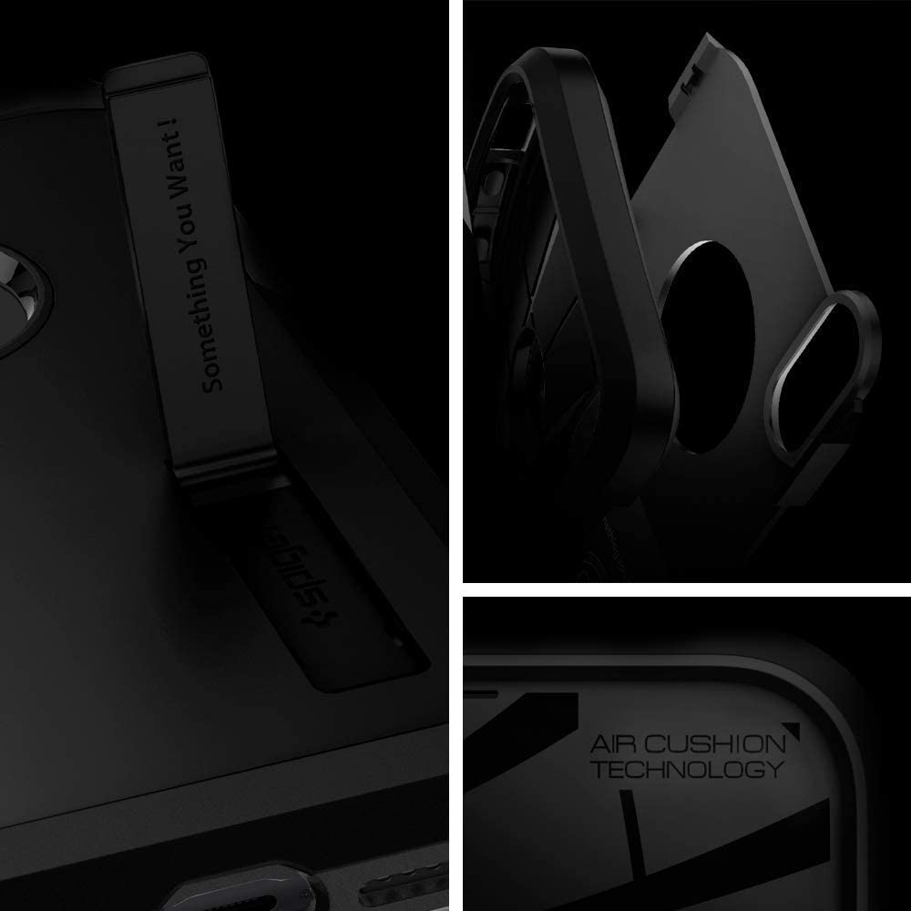 Spigen Tough Armor Case Compatible with iPhone XR - Black - Image 2