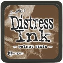Ranger DMINI-40279 Mini Ink Pad, Walnut Stain