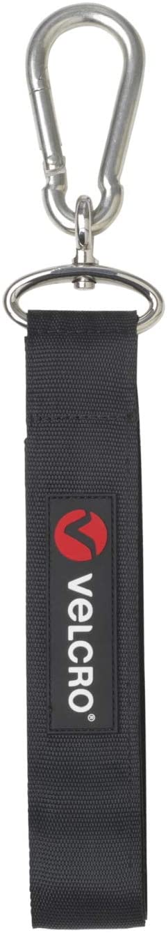 Velcro Brand Easy Hang Strap, Black, L (L)