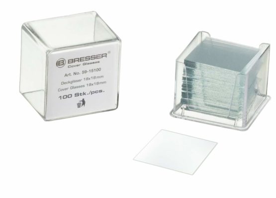 Bresser 5915100 microscope accessories cover glasses (100 pcs.)