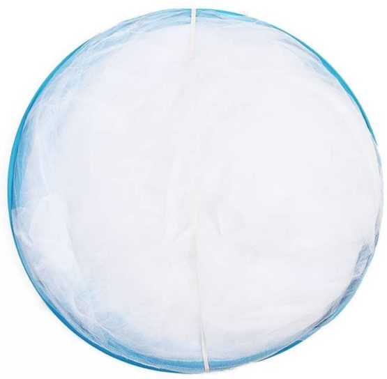 Mosquito Nets, Outdoor Mongolian Yurt Dome Net Free Installation and Folding Nets, Prevent Insect Pop Up Tent Curtains for Beds Bedroom (150*200*150cm, White) - Image 3