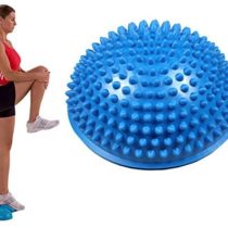 OFKPO Reflexology Training Massage Ball, Yoga Fitness Half Hedgehog Ball Foot Balance Ball for Yoga Fitness Gymnastics Exercise