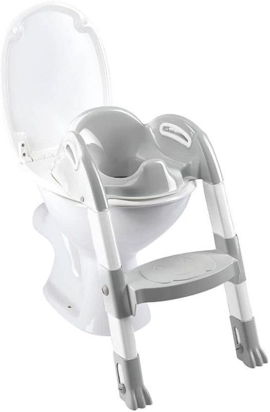 Thermal Baby 2172587ALL Kiddy Loo Toilet Trainer – White/Grey