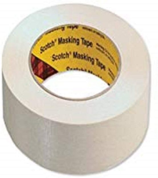 Scotch Masking Tape General Purpose Removes Cleanly 50mmx50m Ref 28315050 [Pack of 5]