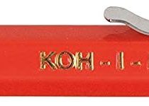KOH-I-NOOR 2mm Diameter Short Mechanical Clutch Lead Holder Pencil - Red
