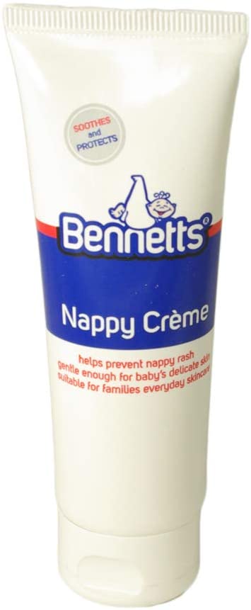 Bennett’s Baby Nappy Crème, Diaper Rash Cream for Sensitive Skin, Soothes & Protects Baby Skin with Lavender, Gentle