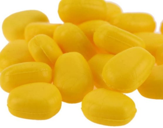 NEWSHOT Large Pop Up Yellow Corn 20 pieces Imitation SweetCorn Carp Bait For Carp Fishing Rigs - Image 4