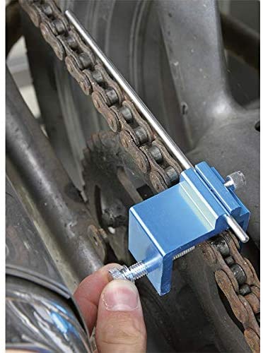 Sealey MS005 Motorcycle Chain Alignment Tool Motorcycle Service, White, 317mm x 118mm x 36mm - Image 4