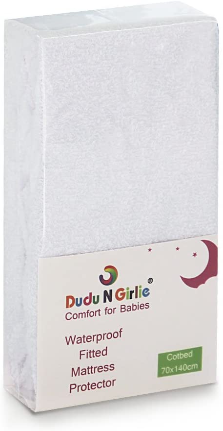 Dudu N Girlie Waterproof Cot Bed Mattress Protector