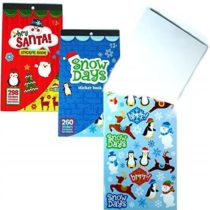 2 x Christmas Sticker Books