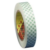 3M 410M Double-Sided Tape, 25 mm x 33 m, 0.13 m, White, Pack of 1