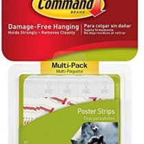 Command Small Poster Strips 48-strip 2-pack by Command
