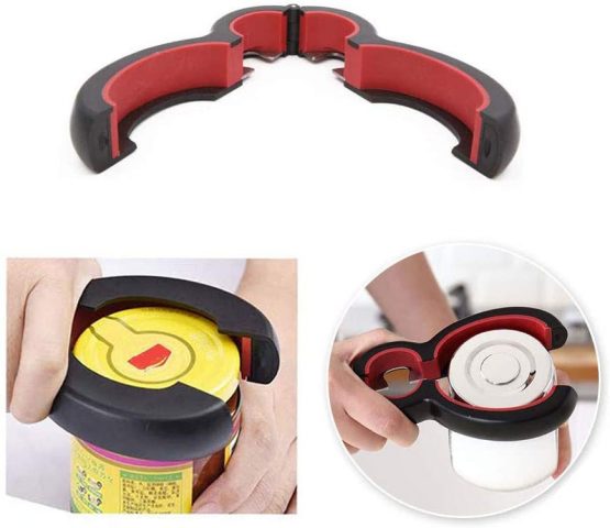 DELSEN 6 in 1 jar Opener Multi-Opener Multifunctional can Opener for Seniors, Arthritis Patients, Women, Children - Image 4
