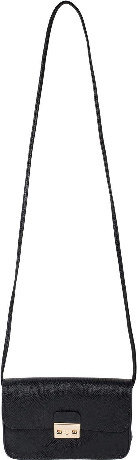 styleBREAKER women cross-body clutch in snakeskin look, messenger bag, shoulder bag, bag 02012296, color:Black - Image 2
