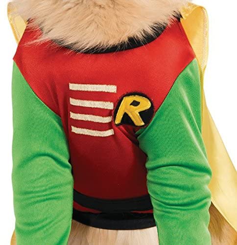 Rubies womens Official Rubie s DC Comic Robin Teen Titans Pet Dog Costume Super Hero Gift Size Small, Multicolor, UK Halloween - Image 3