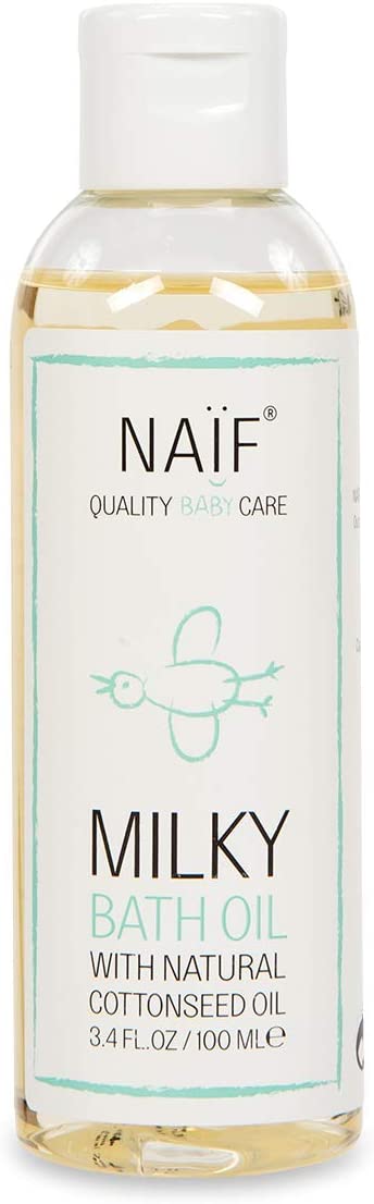 Naïf Baby & Kids Bath Oil, Weiss