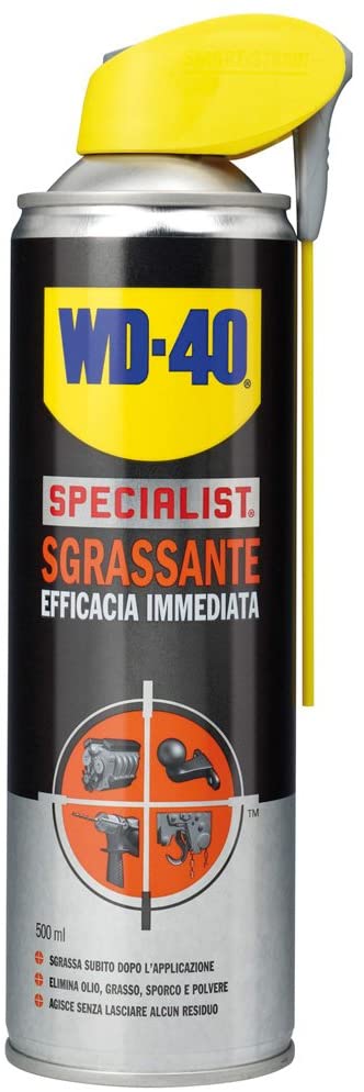 WD-40 Specialist Immediate Effect Degreaser Spray with Dual Position System, 500 ml