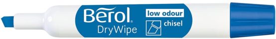 Berol Dry Wipe Chisel Tip Whiteboard Marker, Assorted Colours, Pack of 8 - Image 3