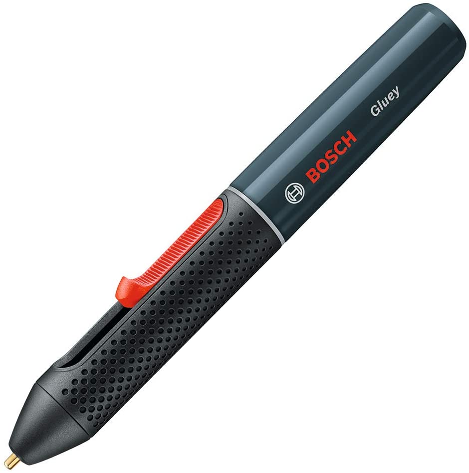 Bosch Gluey Cordless hot Glue Pen (2 Batteries, with 20 hot Glue Sticks, USB Charger and Cable, in Carton Packaging)