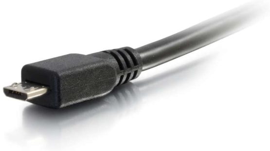 C2G 2M USB-A 2.0 Male to USB Micro-B Male Adapter Extension Cable, Samsung Charger Cable, PS4 Charger Cable - Image 4