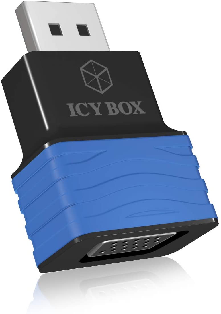 Icybox IB-AC516 HDMI to VGA Adapter, schwarz, Small - Image 4