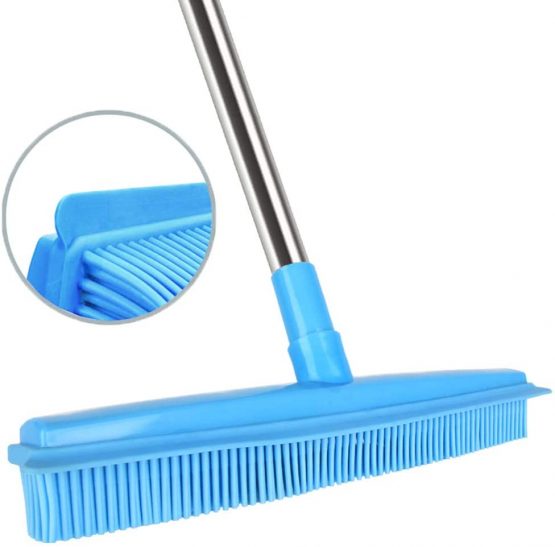 rubber squeegee for pet hair
