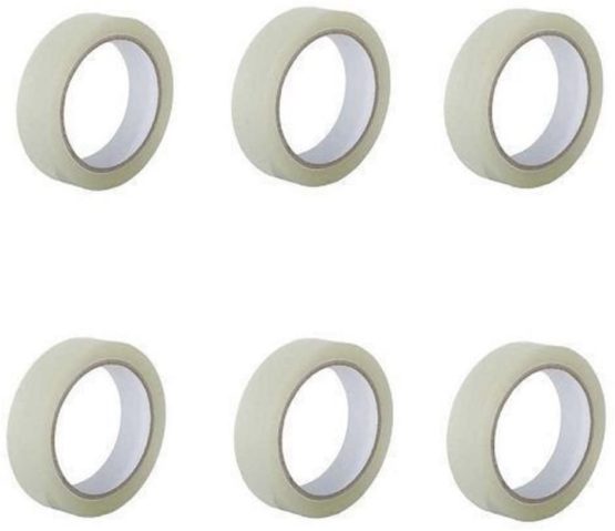 24mm x 40m x 6 Tape Rolls of Clear Strong Parcel Tape_Packing sellotape-Packaging - Image 3
