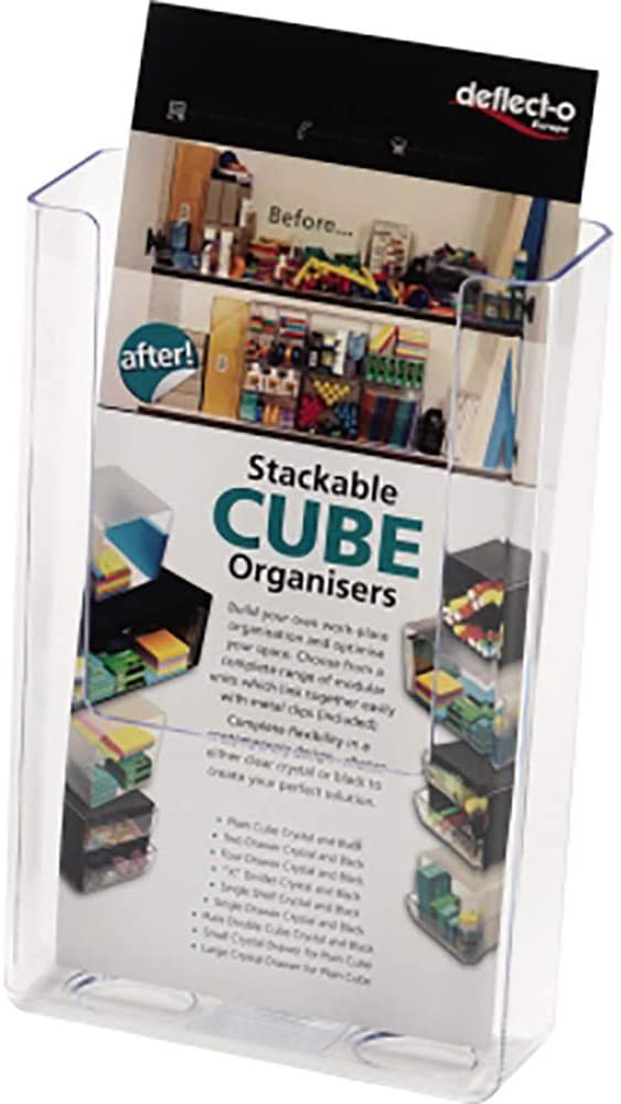 Deflecto Portrait Literature Stands for Display