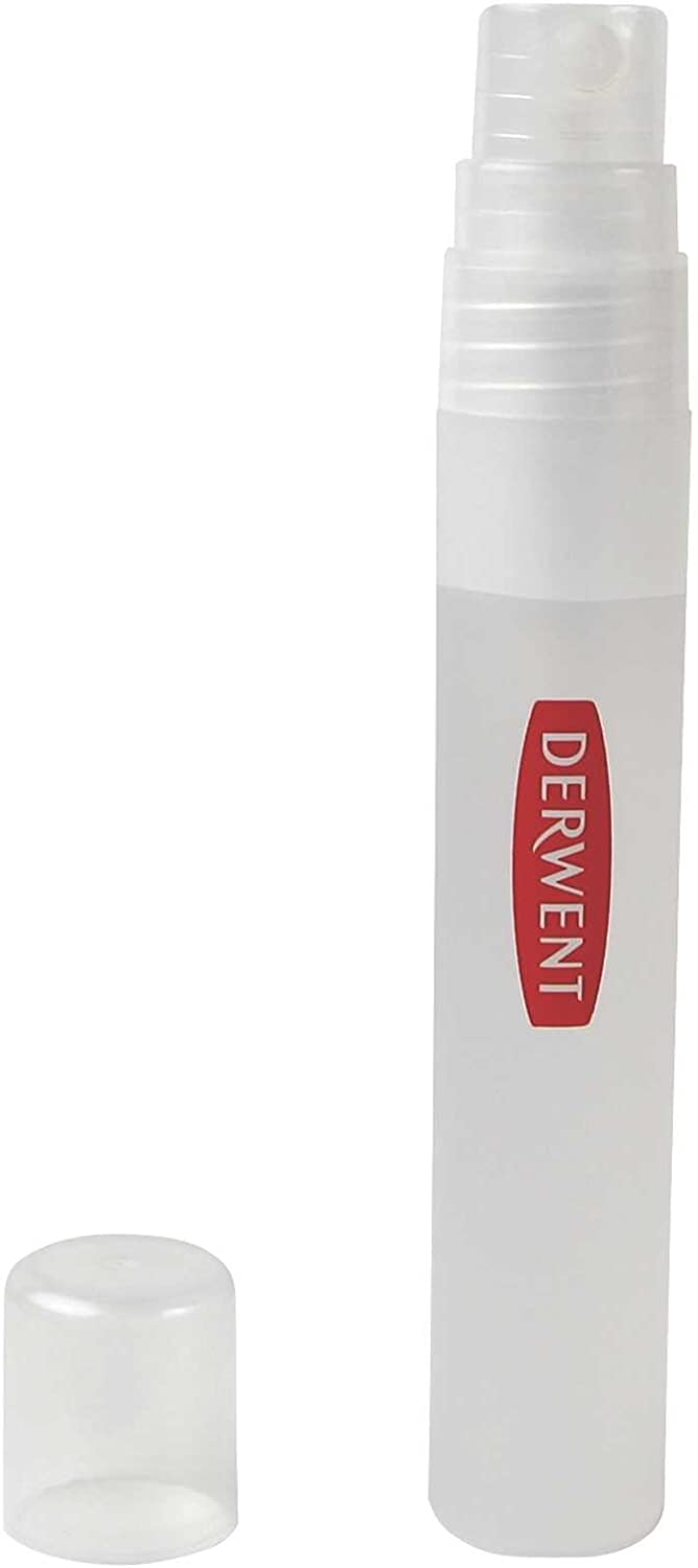 Derwent Spritzer Spray Bottle, Compact, Refillable, Fine Mist Mister