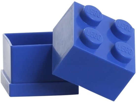 LEGO Mini Box with 8 Knobs, in Bright Blue - Image 4