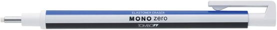 Tombow Mono Eraser Set Includes Zero Round Tip Eraser - White/ Eraser Refills (Pack of 2)