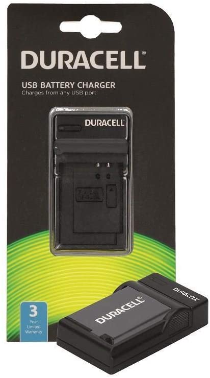 Duracell DRF5982 Charger with USB Cable, Black