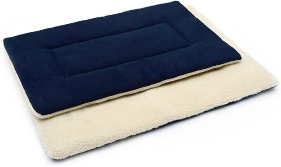 DERICOR Dog Bed Dog Crate Bed Plush 24" UK Machine Washable - Image 4