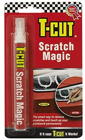 T-Cut Scratch Magic Touch Up Pen, Clear Formula for All Paint Colours, For Shallow & Deep Scratches & Stone Chips