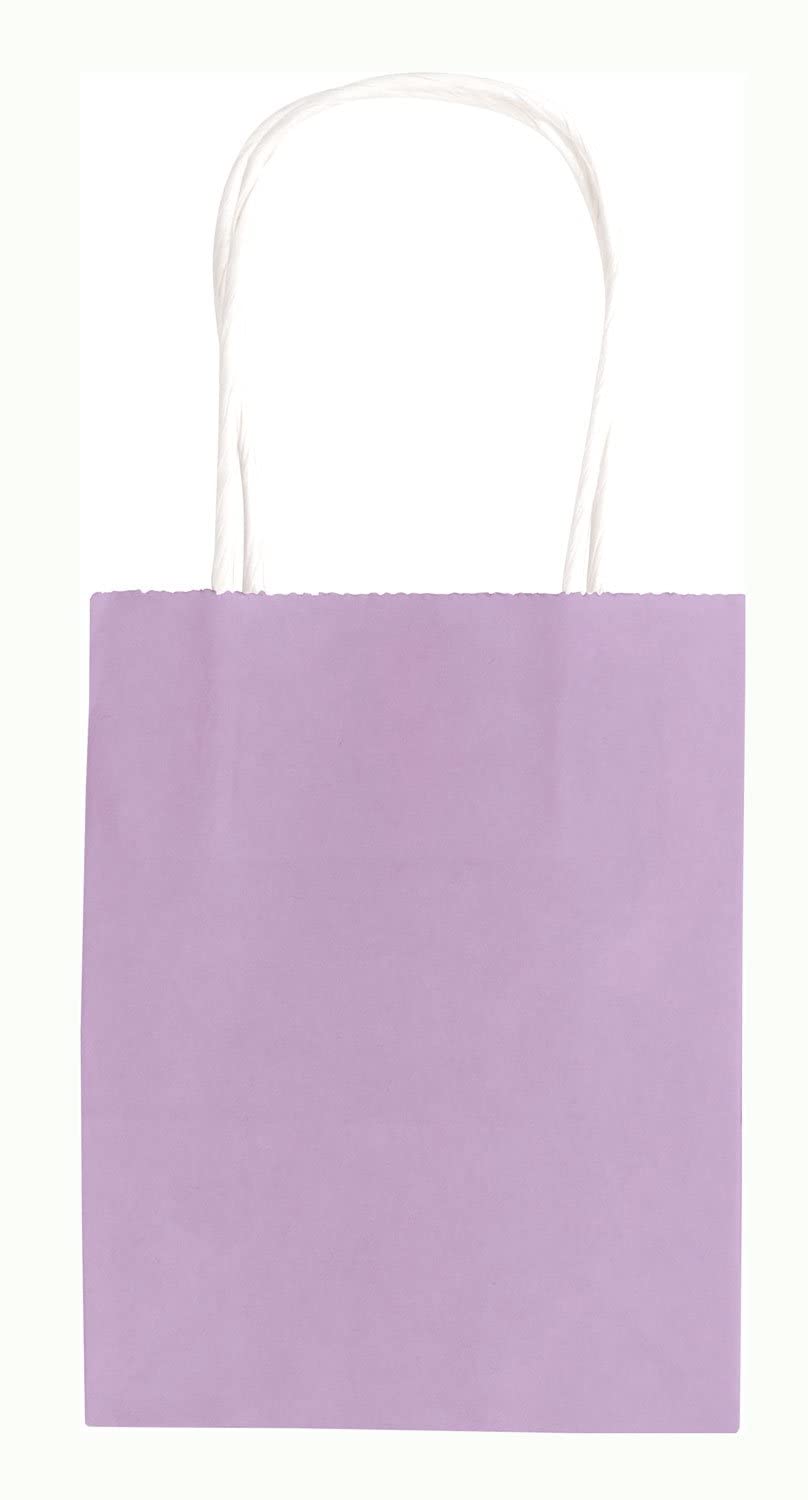 folia 21219/10 Kraft Paper Gift Bags, 10 Pieces, Approx. 12 x 5.5 x 15 cm, Assorted Colours, for Crafts Decorating and Gifting - Image 4