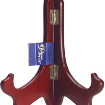 Darice Stained Wooden Easel 7 x 5.5-inch-Rosewood, Red, 7"