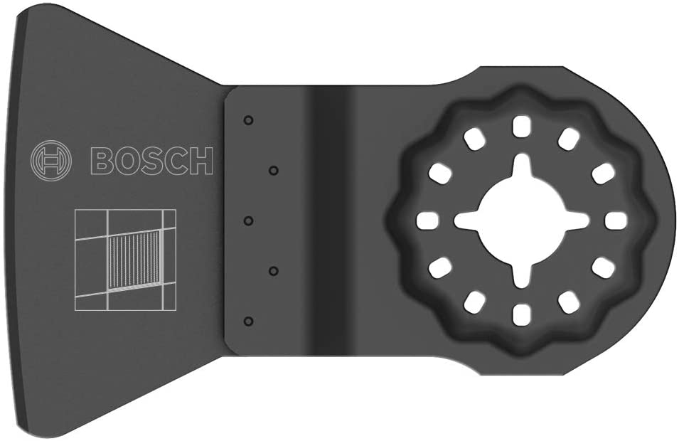 Bosch 2607017348 "ATZ 52 SC" Scraper, Black, 30 x 40 mm