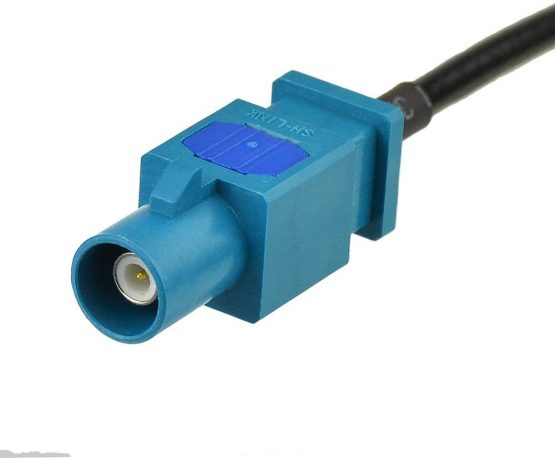Eightwood Fakra to Din Cable DAB Aerial Cable Fakra Z to Din ISO Adaptor Cable Car Radio ISO PC5-100 Cable 15cm Compatible For FM Aerial DAB Radio FM Radio Mini 2001 Seat Skoda Golf - Image 3