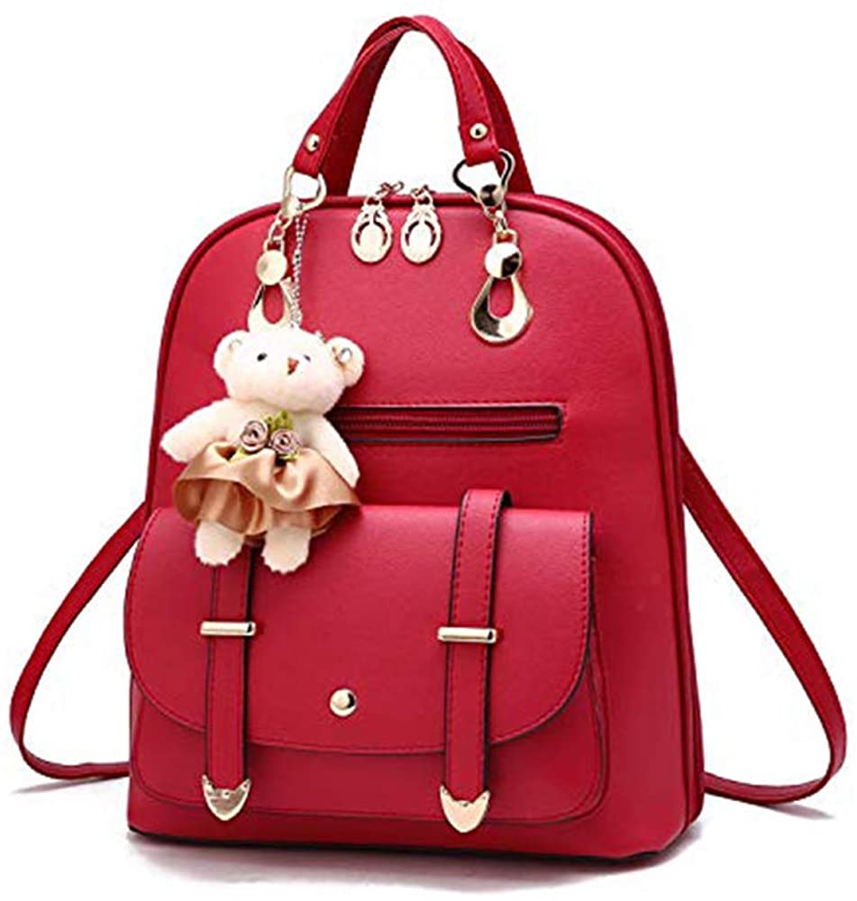 Mini Balabala Cute PU Leather Mini Backpack Casual Waterproof School Bag Travel Daypacks Small ...