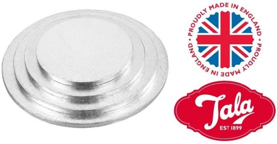 Tala 10A20310 Round Cake Board , Silver , 10 Inch Round - Image 3