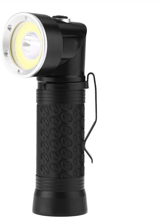 Fdit T6 + COB LED Torch Portable Folding Magnetic Tail Inspection Auto Repair Camping Emergency Socialme-EU