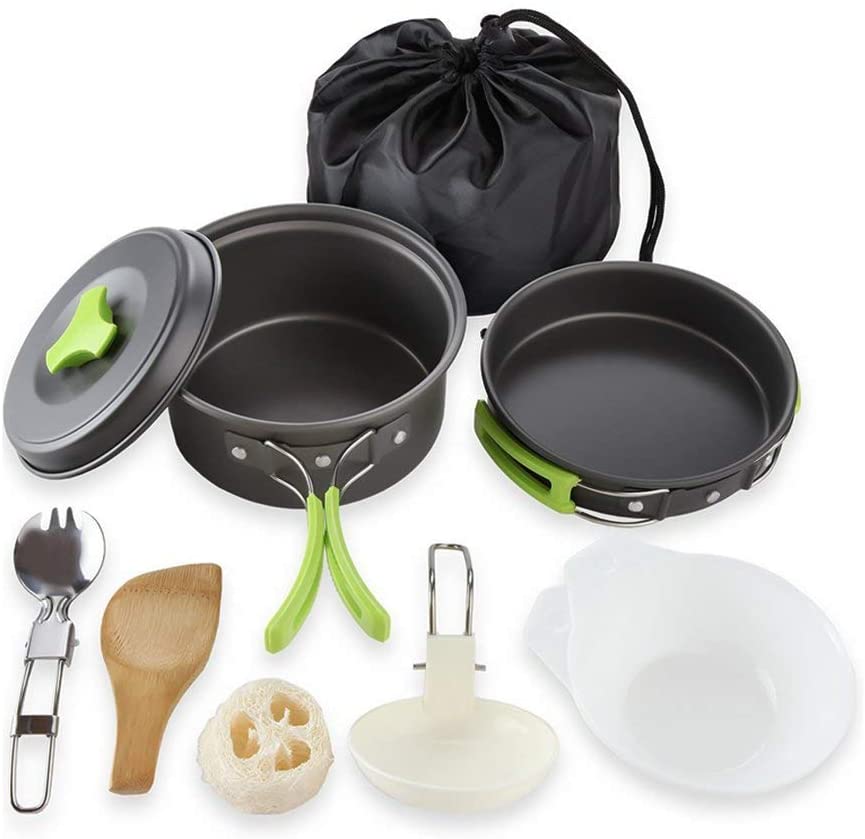 ToWinle Camping Cookware Set Most Extensive Outdoor Camping Accessories
