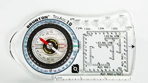 Brunton TruArc10 Baseplate Compass, Transparent - Image 2
