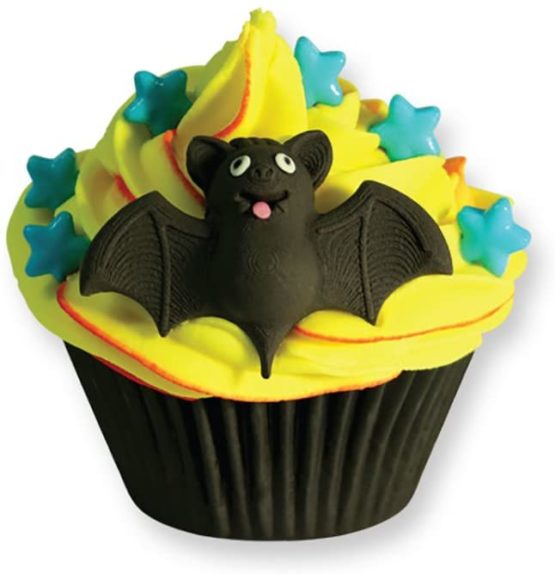 PME 1102EP011 JEM "Pop It" Bat Shaped Mould for Cake Decorating, Large/Small, Set of 2, Off-white, 6x2x5 cm - Image 3