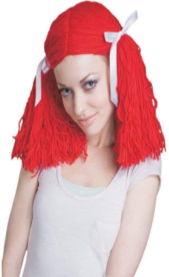 Dress Up America Women Raggedy Ann Mop Wig